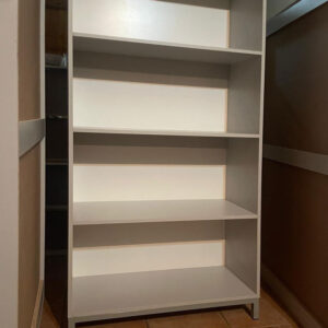 Melamine Bookcase with Steel Base – Classroom Storage Unit (S018)