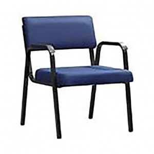 Econo Side Chair with Armrests – Upholstered Office & Classroom Chair (C052)