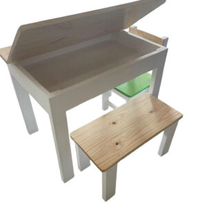 Wooden Activity Bench – Flip Top Table Bench (C075)