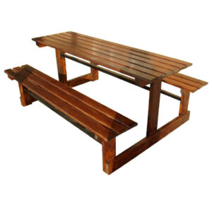 Pine Picnic Bench – Outdoor School Seating (C083)