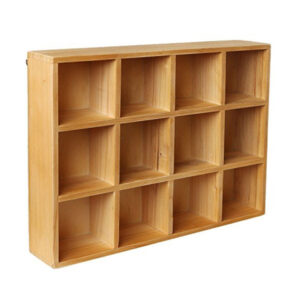 12 Division Pigeonhole Unit – Classroom Storage Shelf (S042)