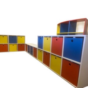 Custom Pigeonhole Unit – Modular Classroom Storage System (S048)