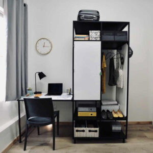 Student Study Unit – Desk and Wardrobe Combo Station (S090)
