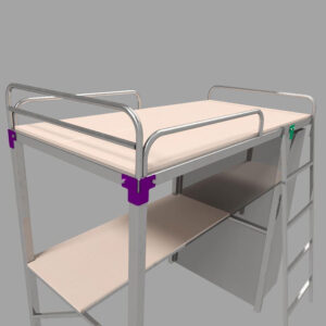 Loft Bed – Student Study and Storage Unit (S091)