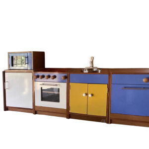 Wooden Kitchen Set – Children’s Pretend Play Kitchen (S100)