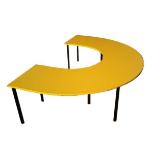 C-Shape Classroom Table – Modular Group & Teacher Table (TD073)